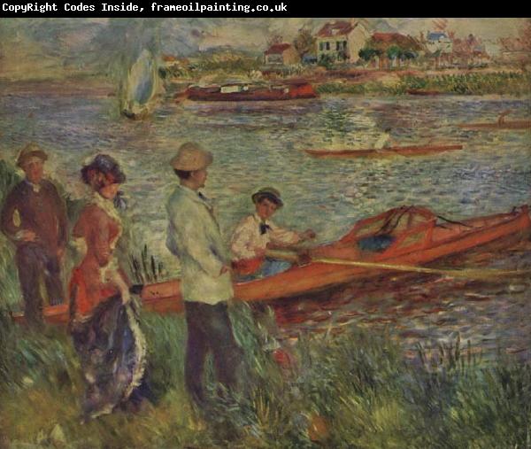 Pierre Renoir Boating Party at Chatou